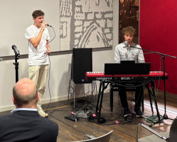 Musikalische Umrahmung durch die Berufsfachschule für Musik